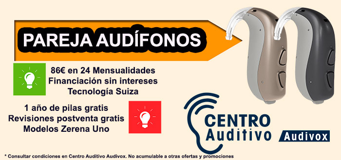 Promoción Audífonos Audivox